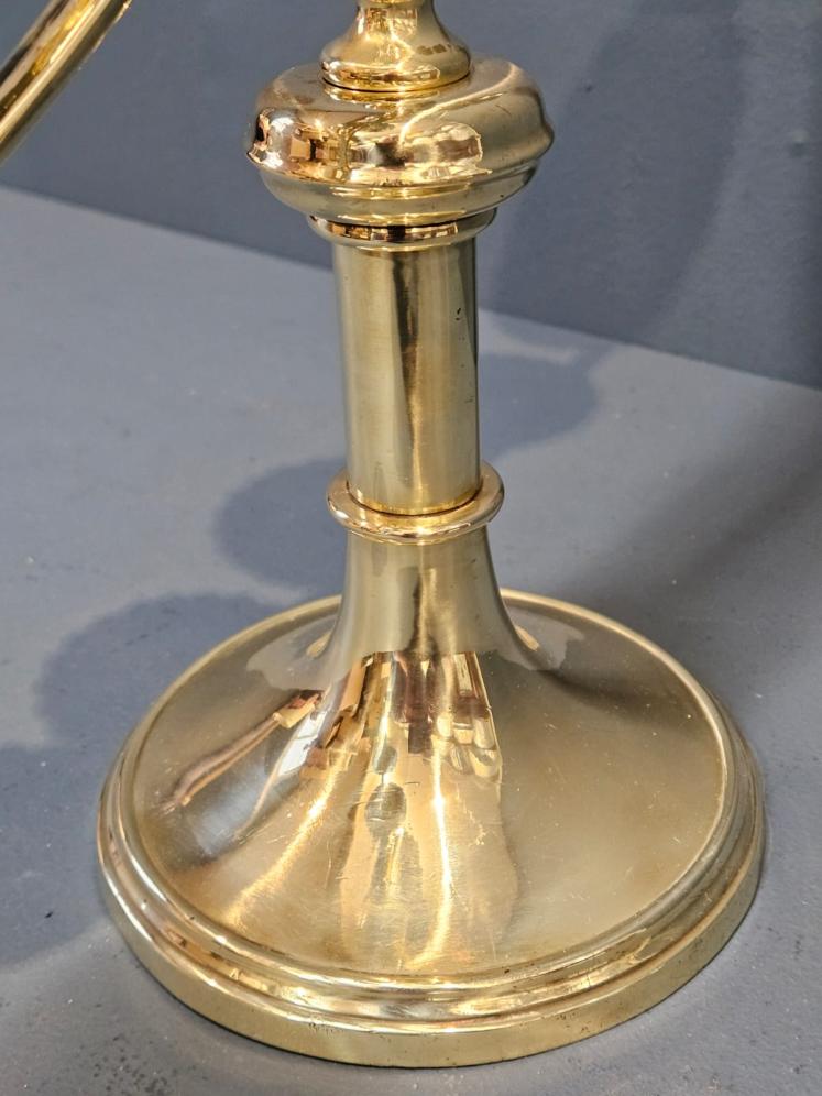 Late Victorian Brass Candleabra - Image 6