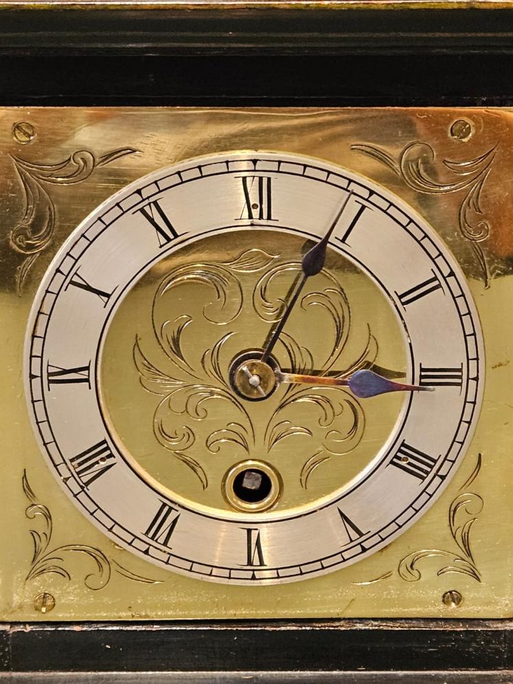 Chinoiserie Cased Edwardian Mantel Clock - Image 9