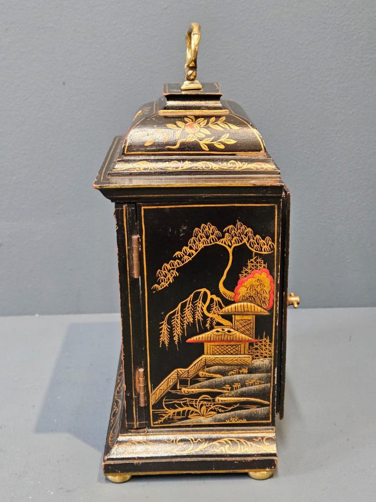 Chinoiserie Cased Edwardian Mantel Clock - Image 8