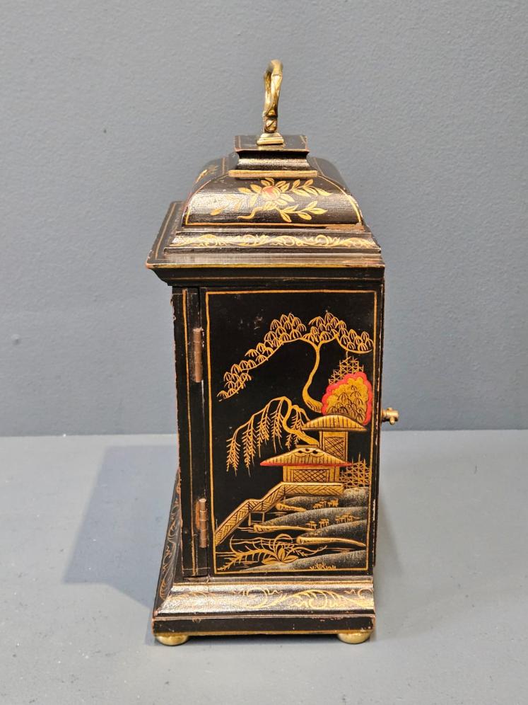 Chinoiserie Cased Edwardian Mantel Clock - Image 3