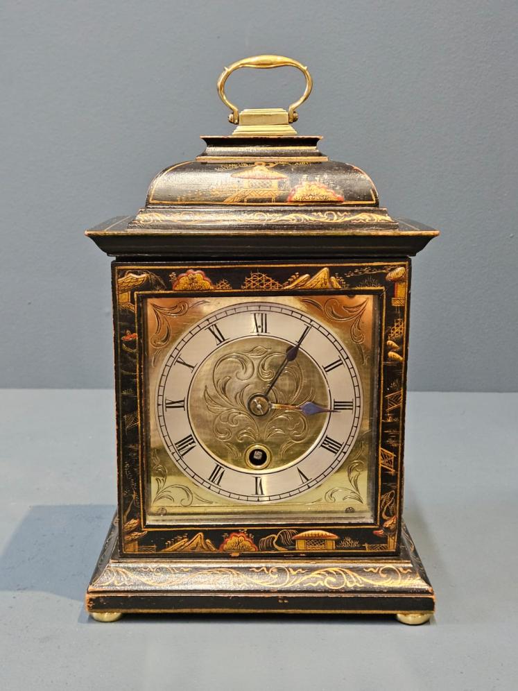Chinoiserie Cased Edwardian Mantel Clock - Image 2