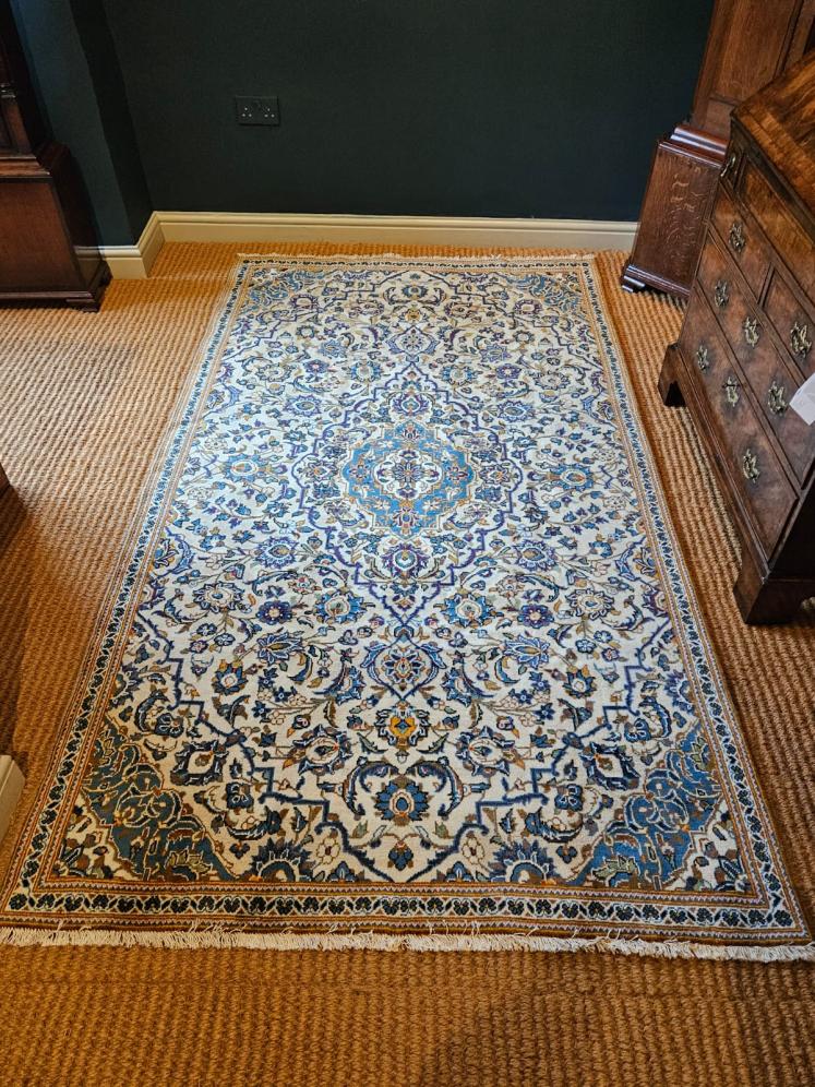 Superb Persian Kashan Pure Wool Rug - Image 5