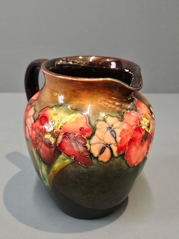 Moorcroft Flambe Glazed Slipper Orchid Jug - Image 5