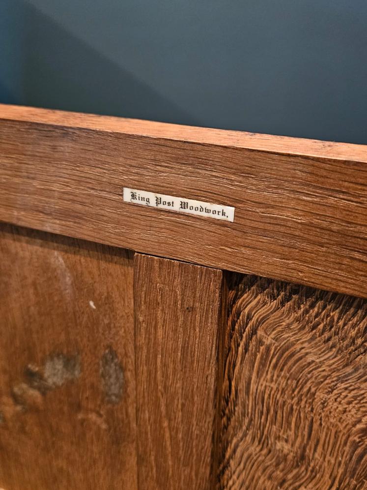 Robert 'Kingpost' Ingham Arts & Crafts Side Cabinet - Image 8