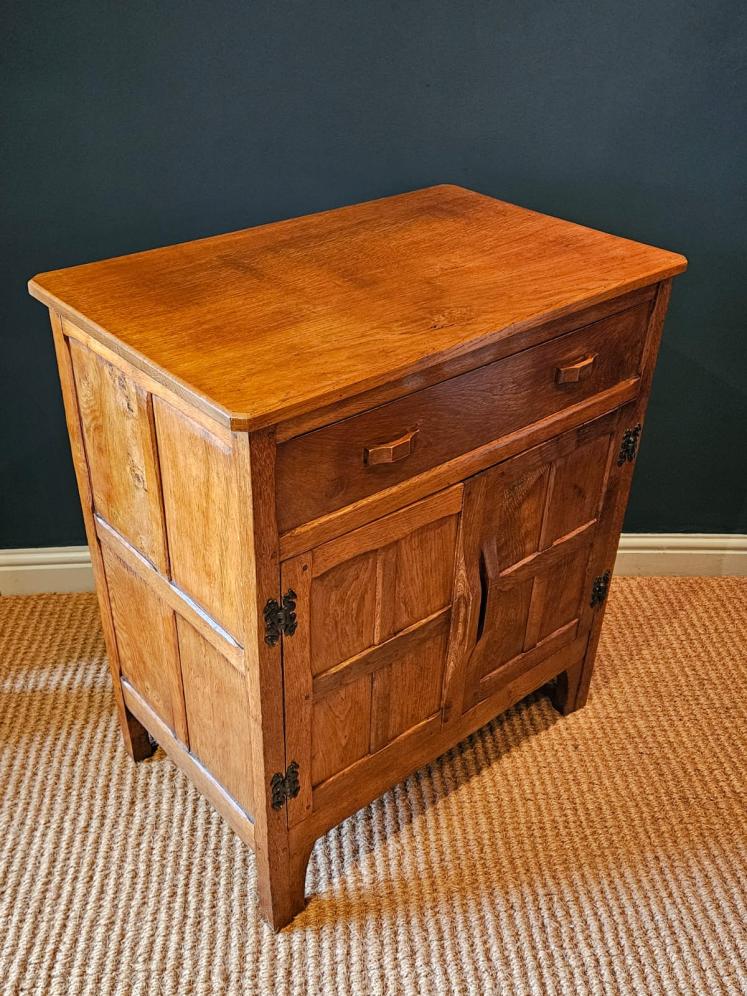 Robert 'Kingpost' Ingham Arts & Crafts Side Cabinet - Image 7