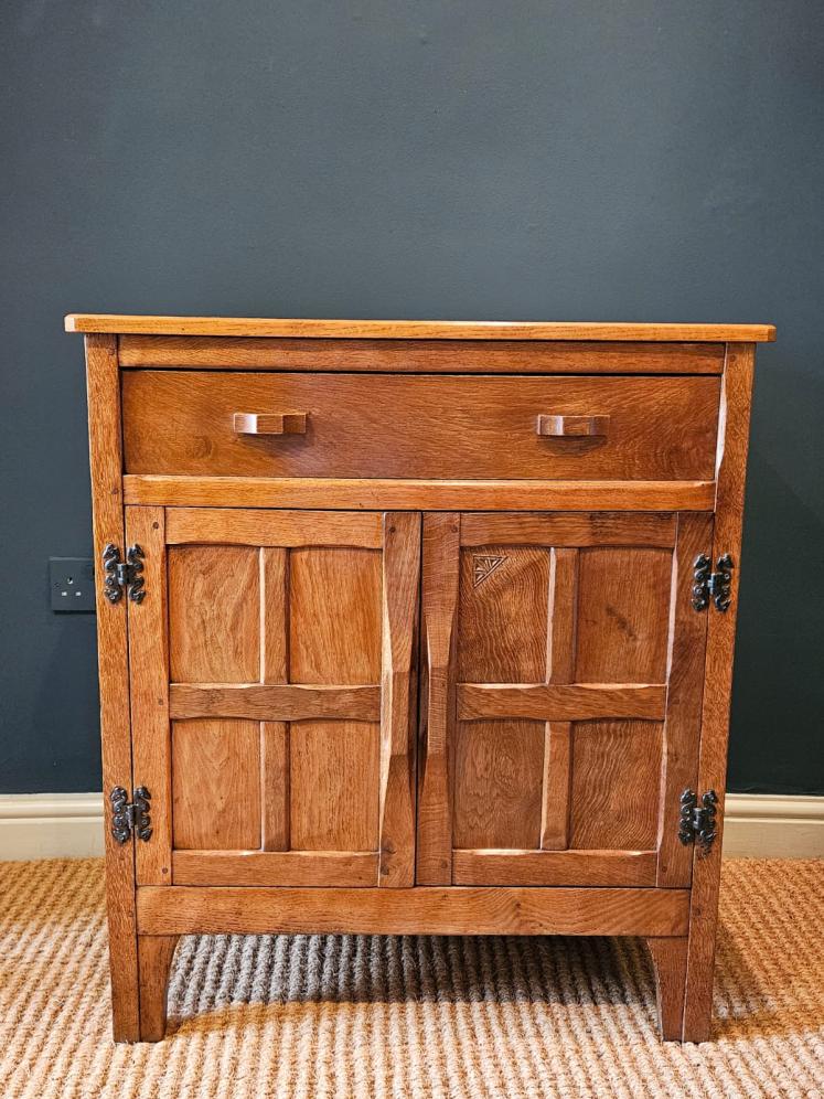 Robert 'Kingpost' Ingham Arts & Crafts Side Cabinet - Image 2