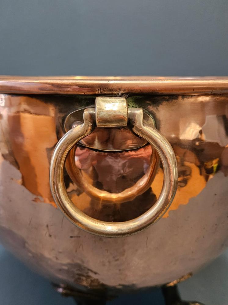 Late Victorian Copper Coal Vase - Image 5