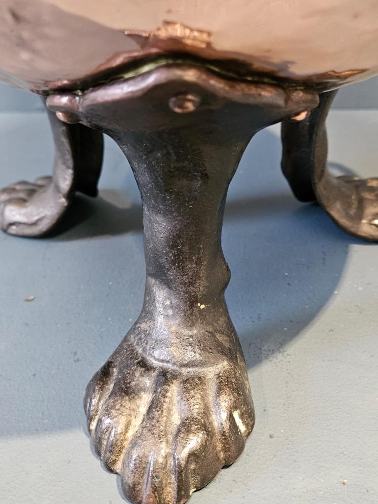 Late Victorian Copper Coal Vase - Image 3