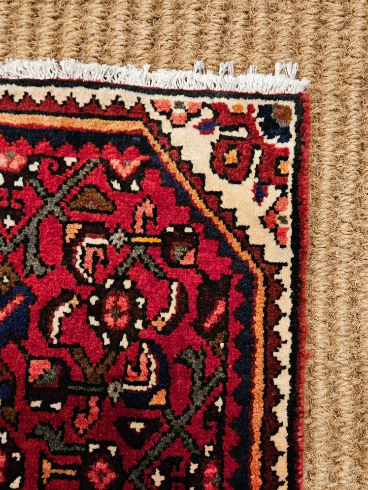 Persian Pure Wool 14" Runner Rug - Image 3