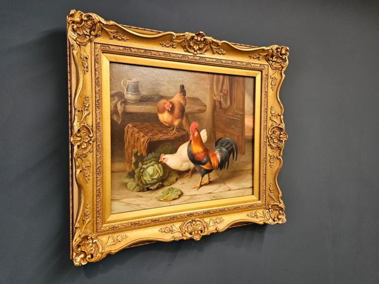 Original Painting Oil on Canvas by Edgar Hunt - Image 7