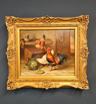 Original Painting Oil on Canvas by Edgar Hunt