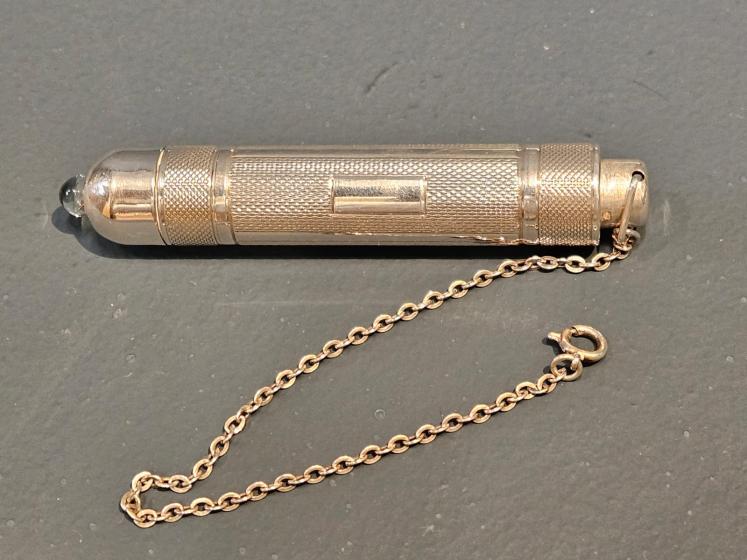Engine Turned Silver Torch - Image 5