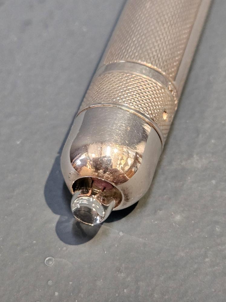 Engine Turned Silver Torch - Image 4