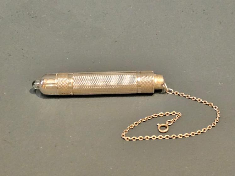 Engine Turned Silver Torch - Image 1