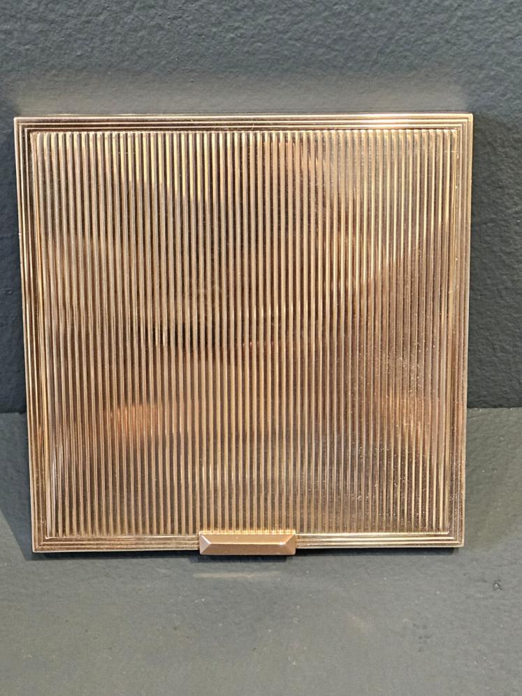 Superb Dunhill Cast Silver Compact - Image 7