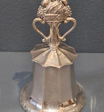 Victorian Silver Table Bell  - Image