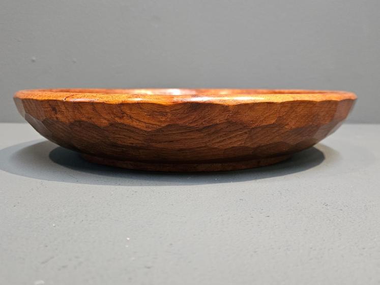 Superb Thompson's of Kilburn Mouseman Adzed Oak Bowl  - Image 7