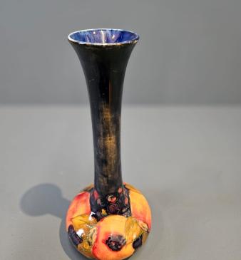 Superb Moorcroft Pomegranate Narrow Neck Vase  - Image