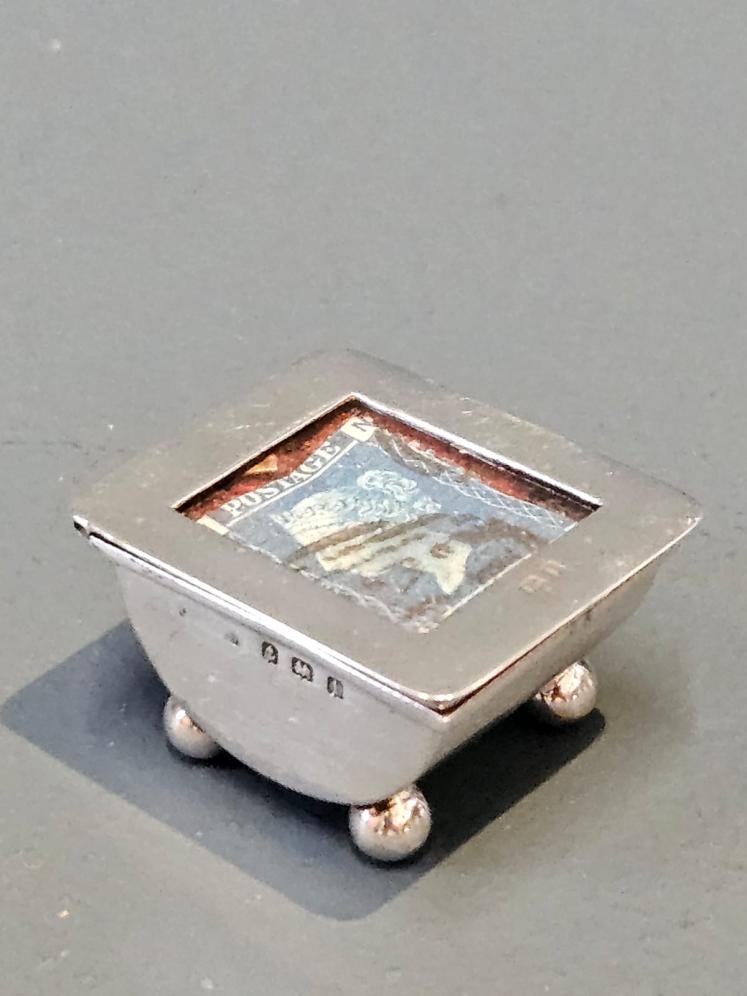 Edwardian Silver Stamp Box - Image 5
