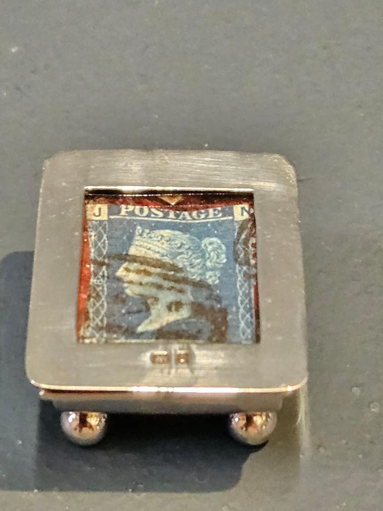 Edwardian Silver Stamp Box - Image 1