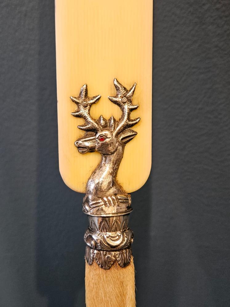 Victorian Silver Deer Page Turmer - Image 4