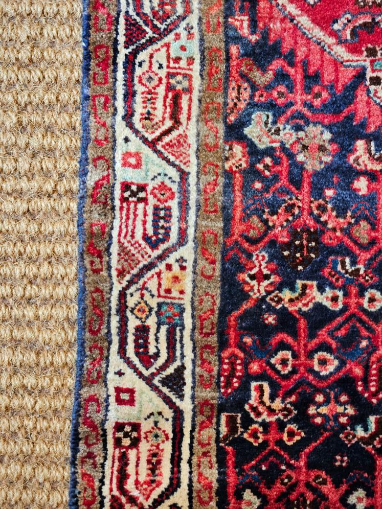 Persian Pure Wool 9' Runner Rug - Image 6