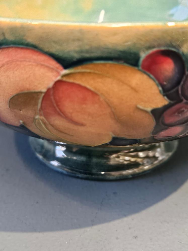 Moorcroft Leaf and Berries Flambe Twin Handle Bowl - Image 3