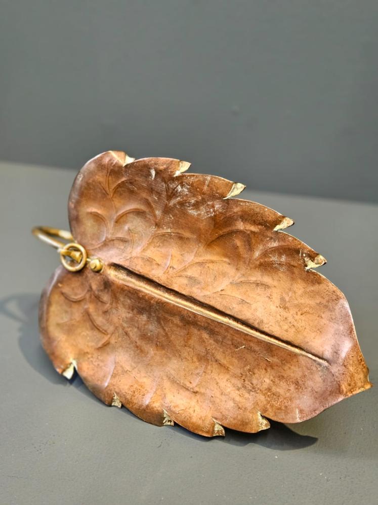 Matching Pair of Art Nouveau Copper and Brass Wall Sconces - Image 3