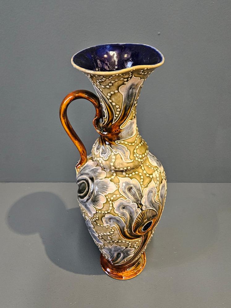 Large Royal Doulton Lambeth ware Ewer  - Image 5