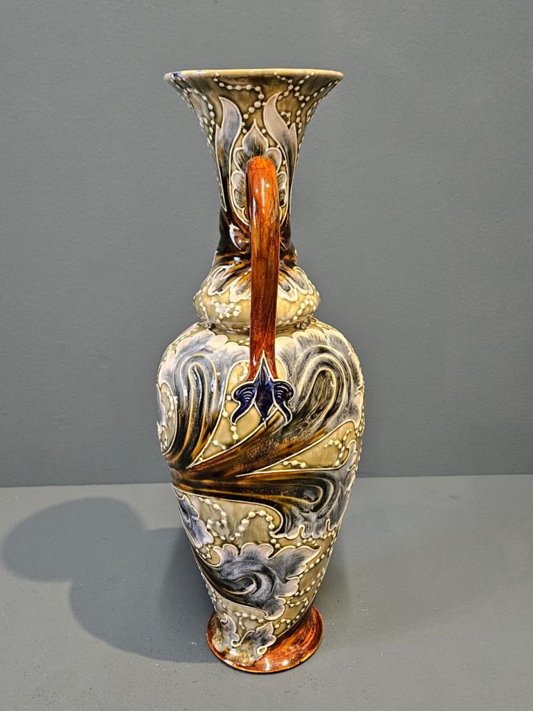 Large Royal Doulton Lambeth ware Ewer  - Image 3