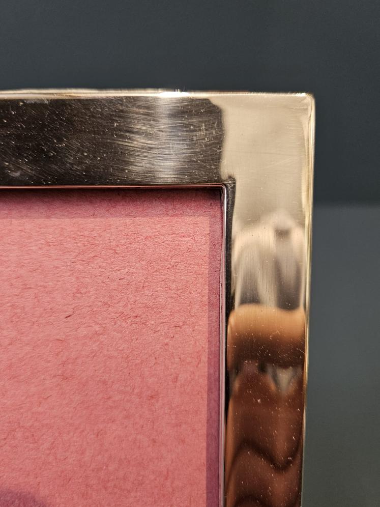 Matching Pair of George V Chester Silver Photo Frames - Image 4