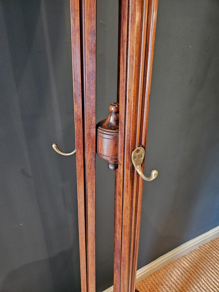 Edwardian Walnut Hall Stand by Schoolbred - Image 5