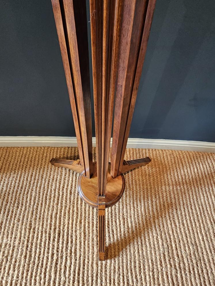Edwardian Walnut Hall Stand by Schoolbred - Image 4
