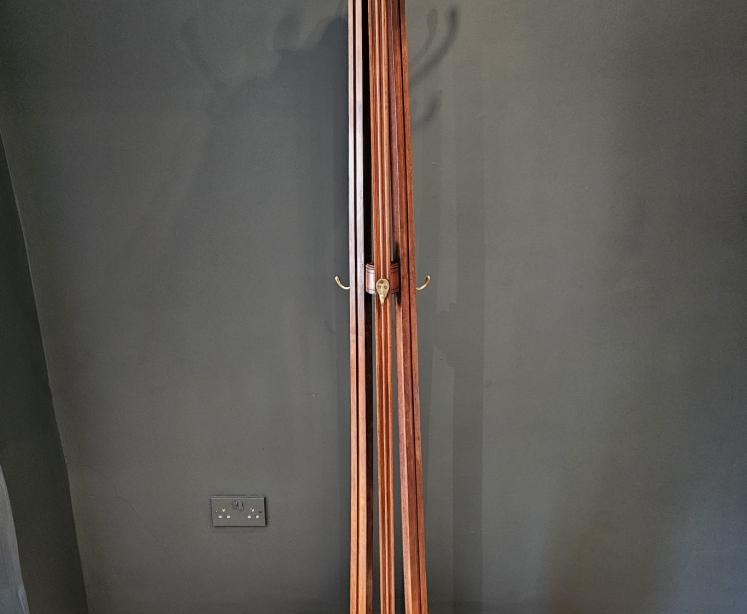Edwardian Walnut Hall Stand by Shoolbred - Video
