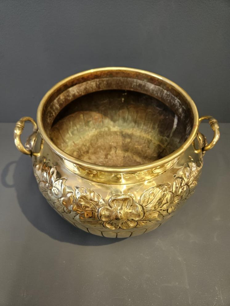 Victorian Brass Planter  - Image 5