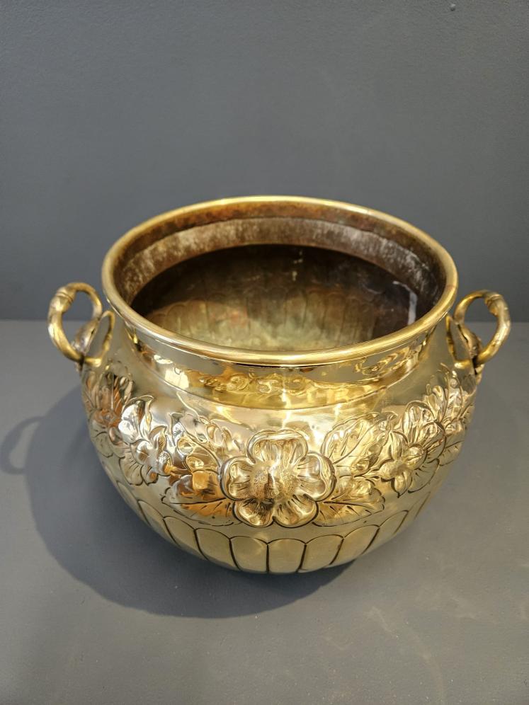 Victorian Brass Planter  - Image 2