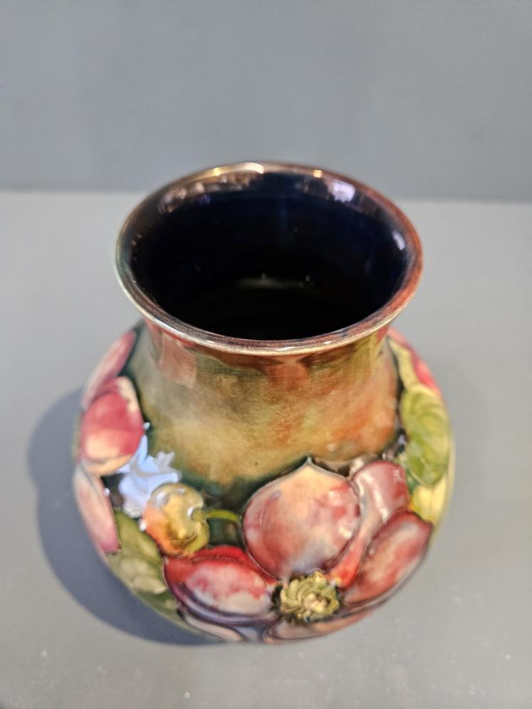 Moorcroft Clematis Flambe Vase - Image 5
