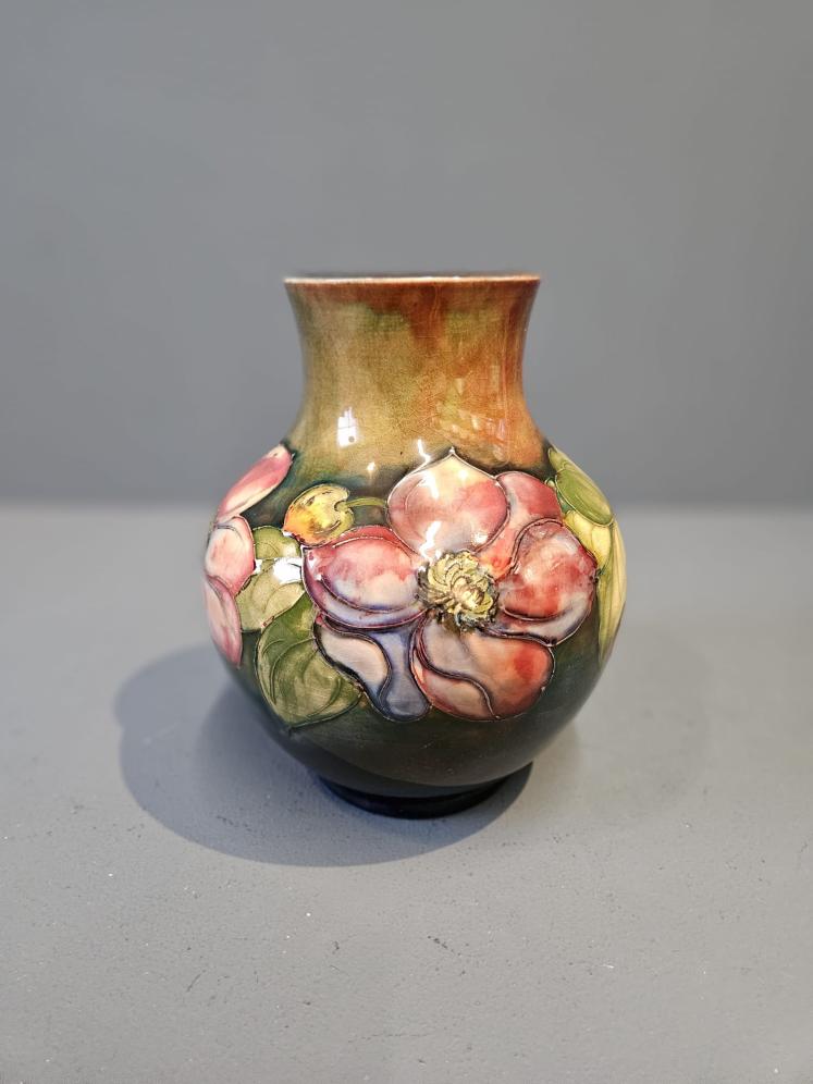 Moorcroft Clematis Flambe Vase - Image 2
