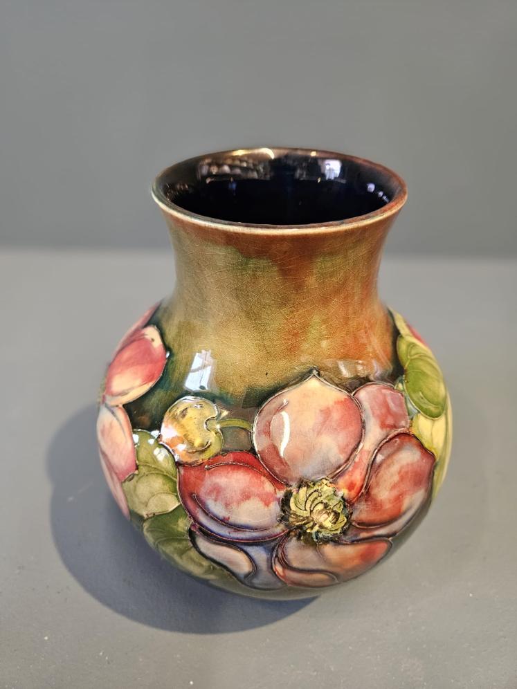 Moorcroft Clematis Flambe Vase - Image 1