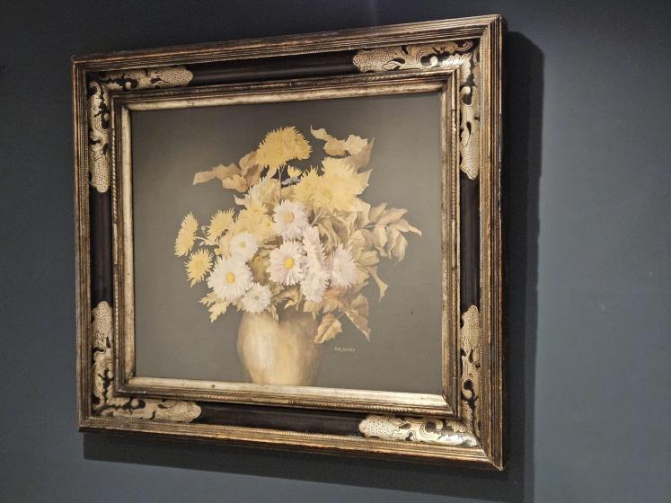 Original Watercolour Painting in Oriental Style Frame by Eva Savory - Image 7