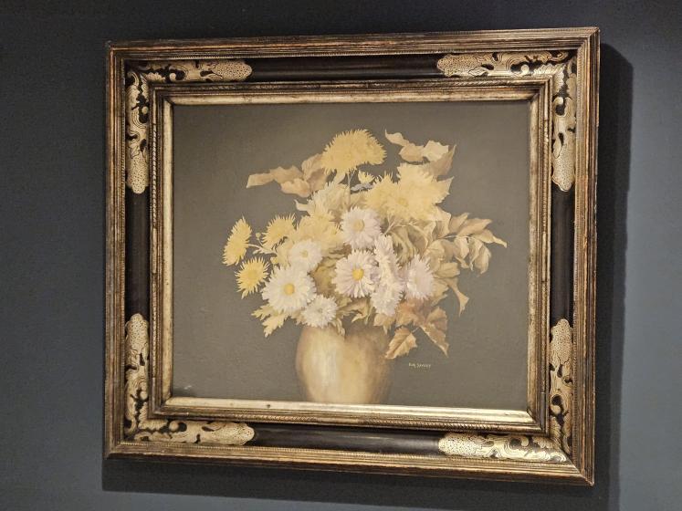 Original Watercolour Painting in Oriental Style Frame by Eva Savory - Image 1