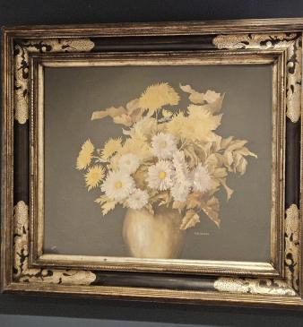 Original Watercolour Painting in Oriental Style Frame by Eva Savory