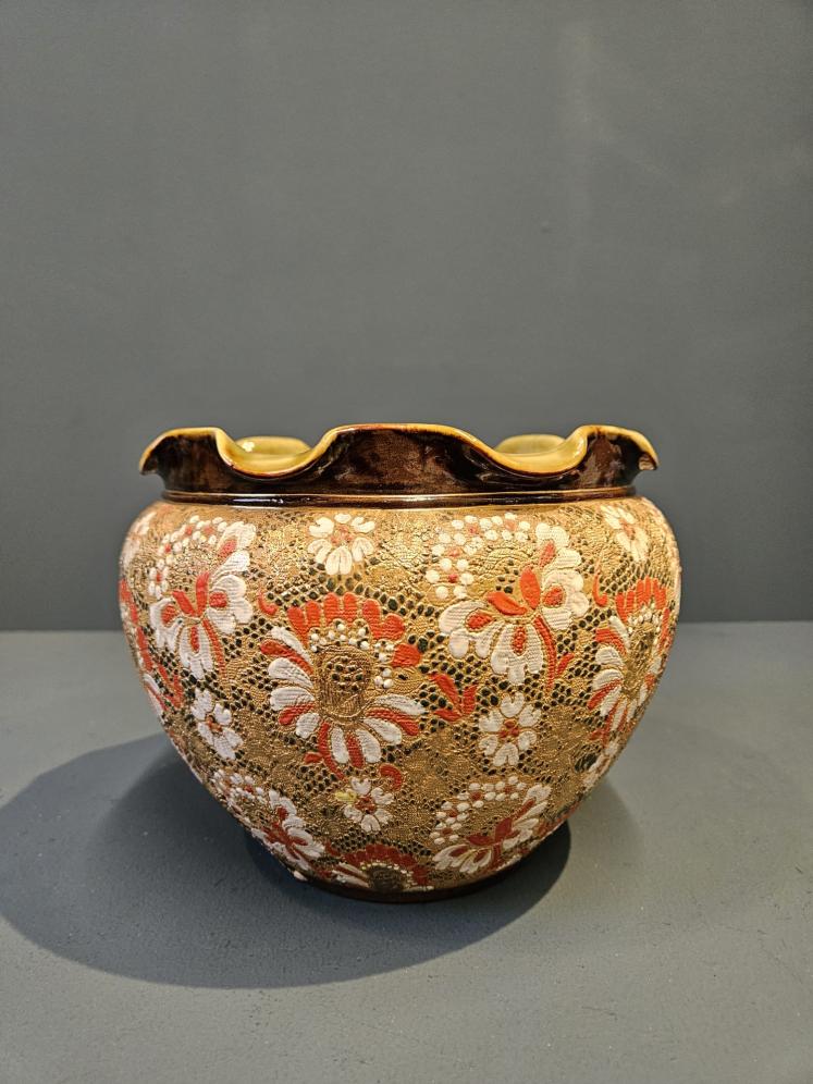 Doulton Lambeth Jardiniere - Image 1