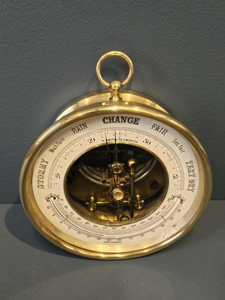 Victorian Skeletonised Marine Barometer - Image 6