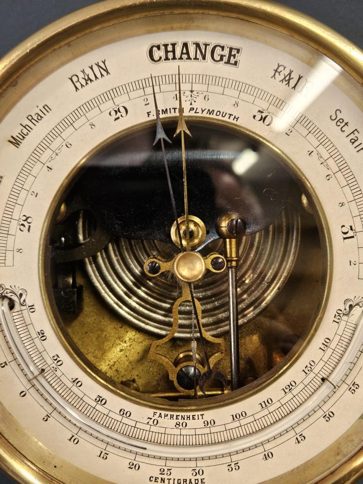 Victorian Skeletonised Marine Barometer - Image 3