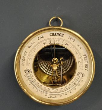 Victorian Skeletonised Marine Barometer - Image