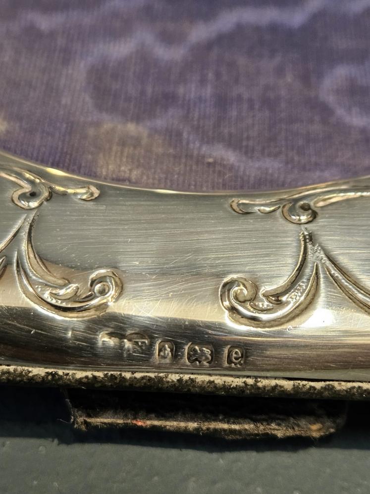 Edwardian Silver Reynolds Angels Photo Frame - Image 5