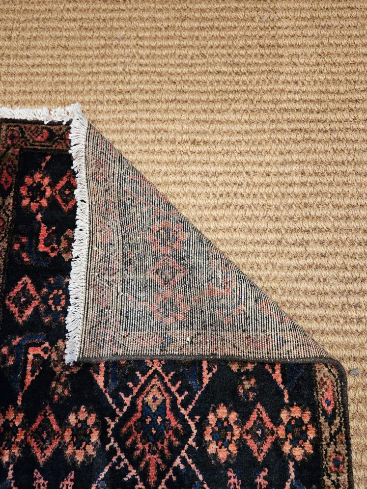 12' Persian Pure Wool Runner Rug - Image 8