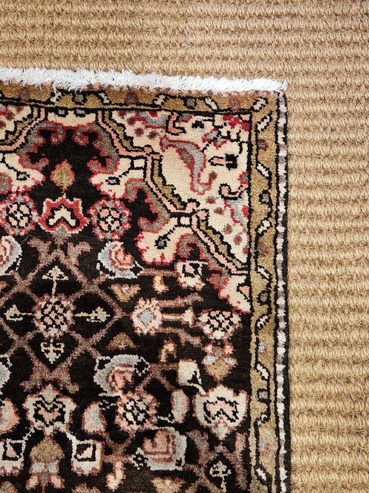 8' Persian Pure Wool Runner Rug - Image 10