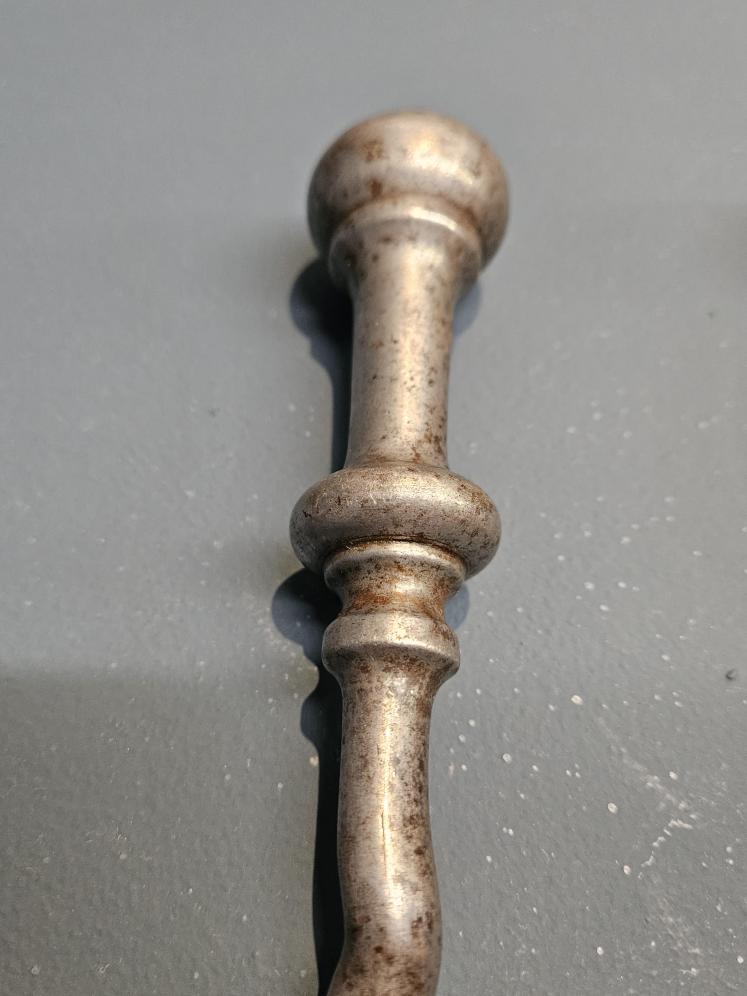 Set of 3 Georgian Steel Fire Irons - Image 5